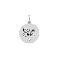 Pendant Kidult Woman Philosophy in Steel 741015 - 741015